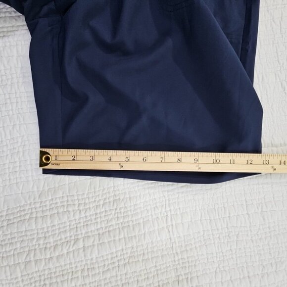 Magcomsen Men's 2XL Navy Blue Gym Shorts Quick Dry Tech Pockets Drawstring NWT - Picture 9 of 12